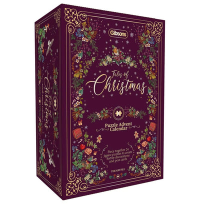 The Art File Collection: Tales of Christmas Advent Calendar (24 Puzzles)