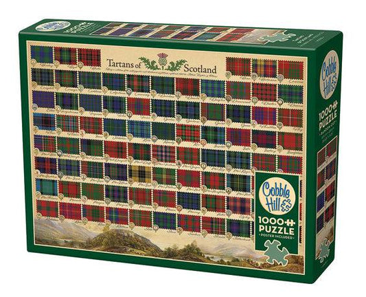 Tartans Of Scotland - 1000 Pieces