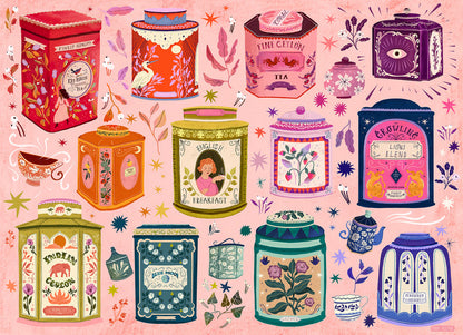 Tea Tin Treasure - 1000 Pieces