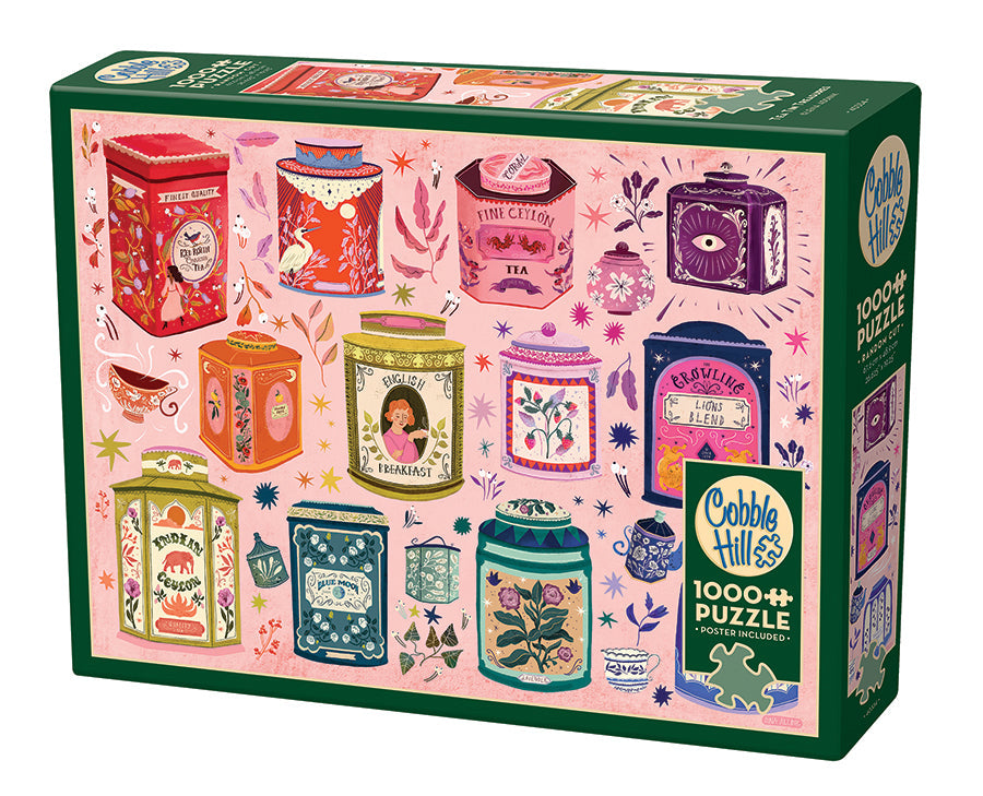 Tea Tin Treasure - 1000 Pieces