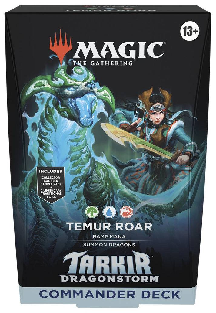Tarkir Dragonstorm Temur Roar Commander Deck