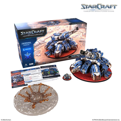 Starcraft: The Miniatures Game: Terran - Siege Tank Expansion Set