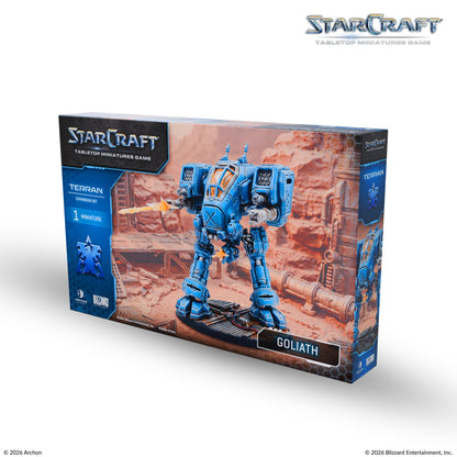 StarCraft: Tabletop Miniatures Game - Terran Goliath (Pre-Order for August 24th)