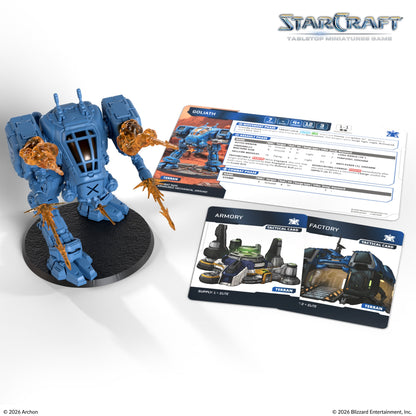 StarCraft: Tabletop Miniatures Game - Terran Goliath (Pre-Order for August 24th)