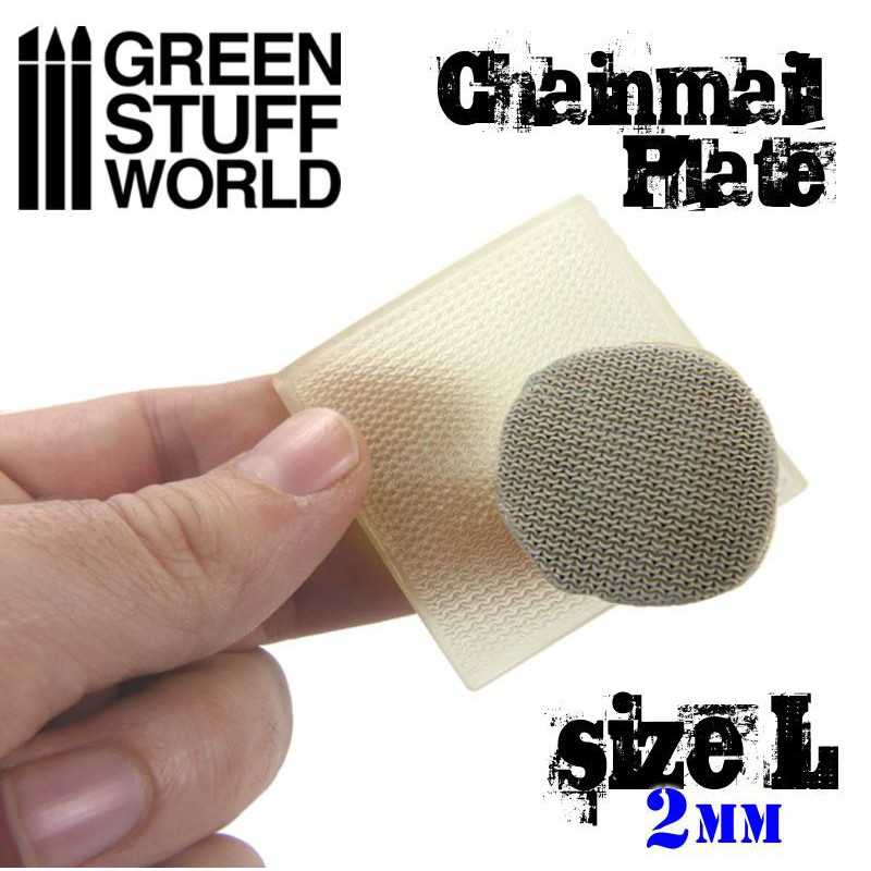 Texture Plate - 2mm Chainmail