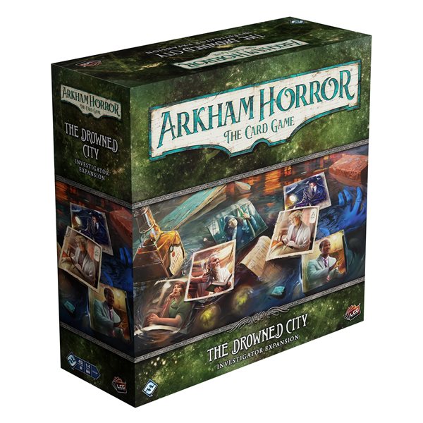 Arkham Horror: The Drowned City Investigator Expansion