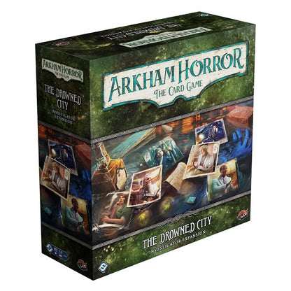 Arkham Horror: The Drowned City Investigator Expansion