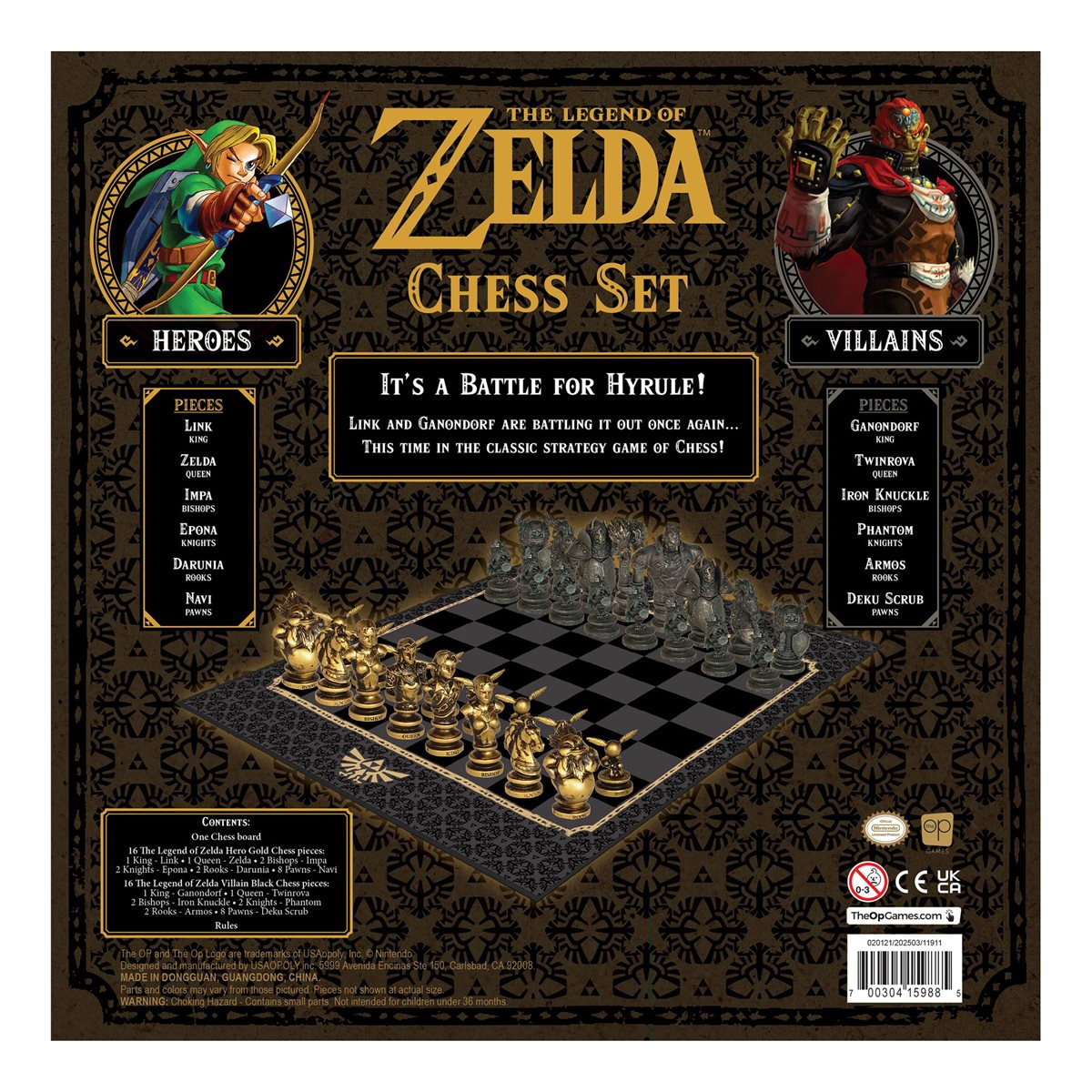 The Legend of Zelda - Chess Set