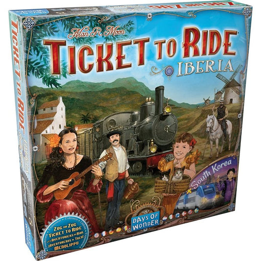 Ticket To Ride Map #8: Iberia & South Korea
