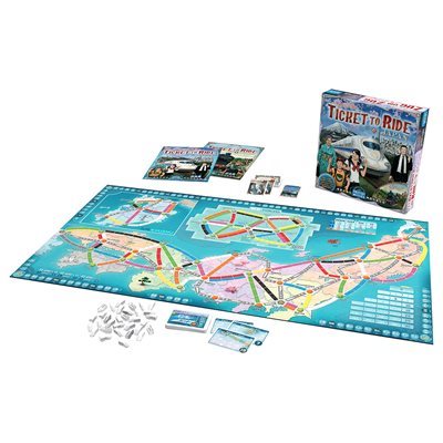 Ticket To Ride Map #7: Japan & Italy