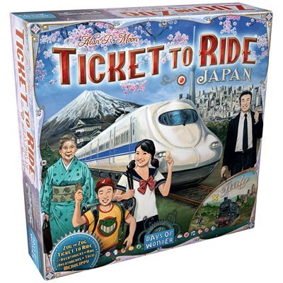 Ticket To Ride Map #7: Japan & Italy