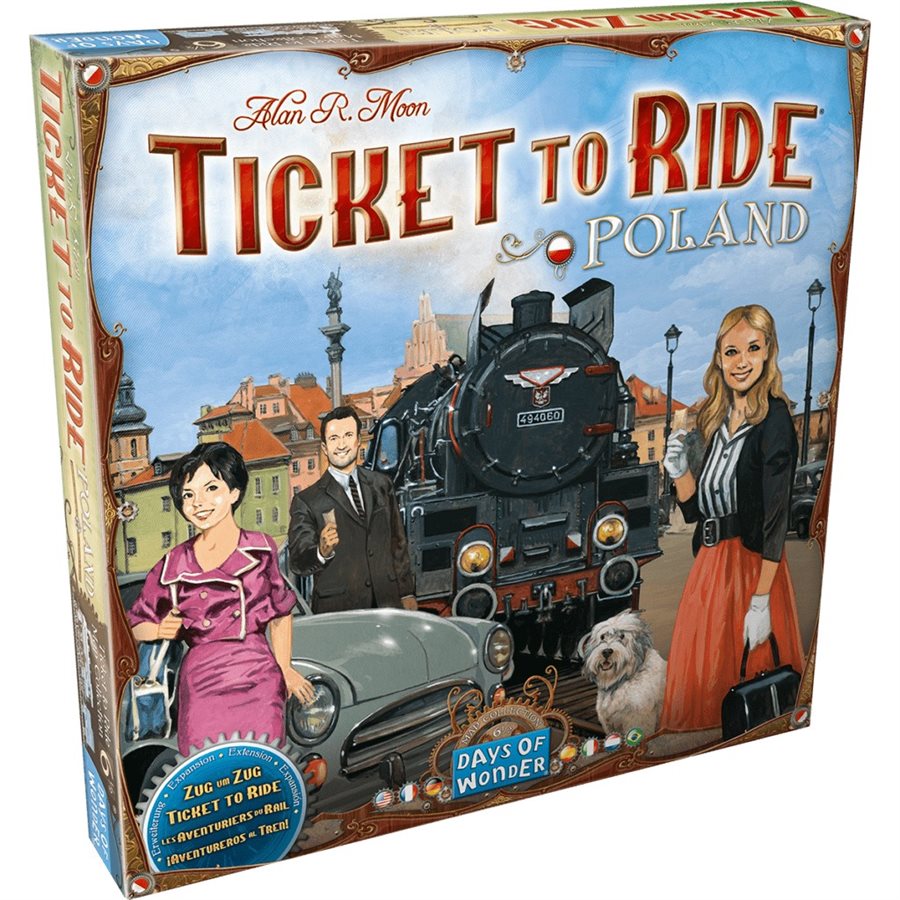Ticket To Ride Map #6.5: Poland