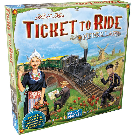 Ticket To Ride Map #4: Nederland