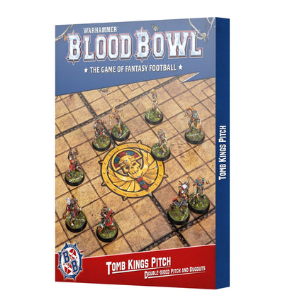 Tomb Kings Pitch - Double-sided Pitch and Dugouts Set