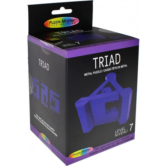 Triad Metal Puzzle - Difficulty Level 7/10