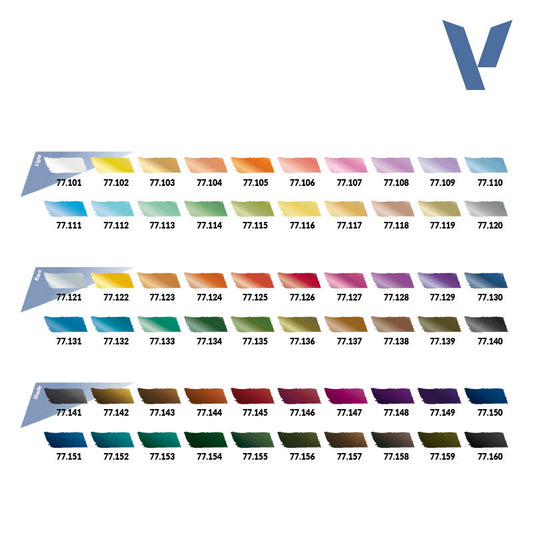 True Metallic Metal - Core Paint Set