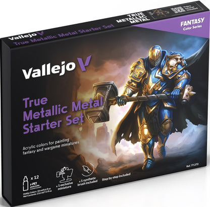 True Metallic Metal - Starter Paint Set