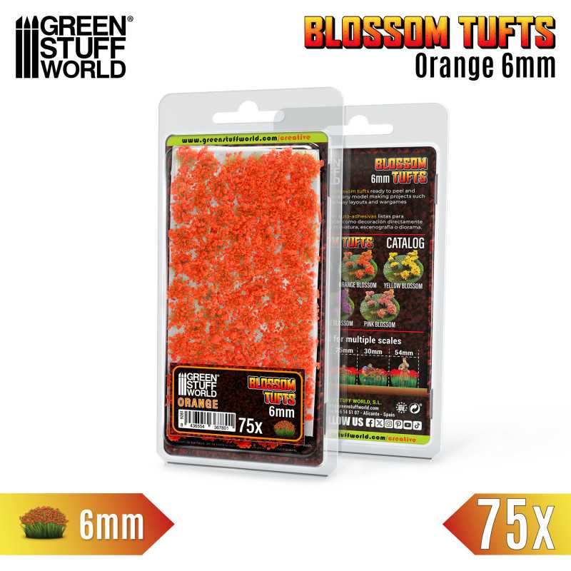 Tufts - Orange Blossom (6mm)