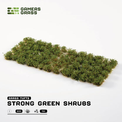 Tufts - Strong Green Shrubs