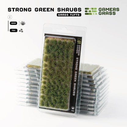Tufts - Strong Green Shrubs