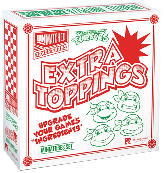 Unmatched Adventures: TMNT Extra Toppings Mini Pack