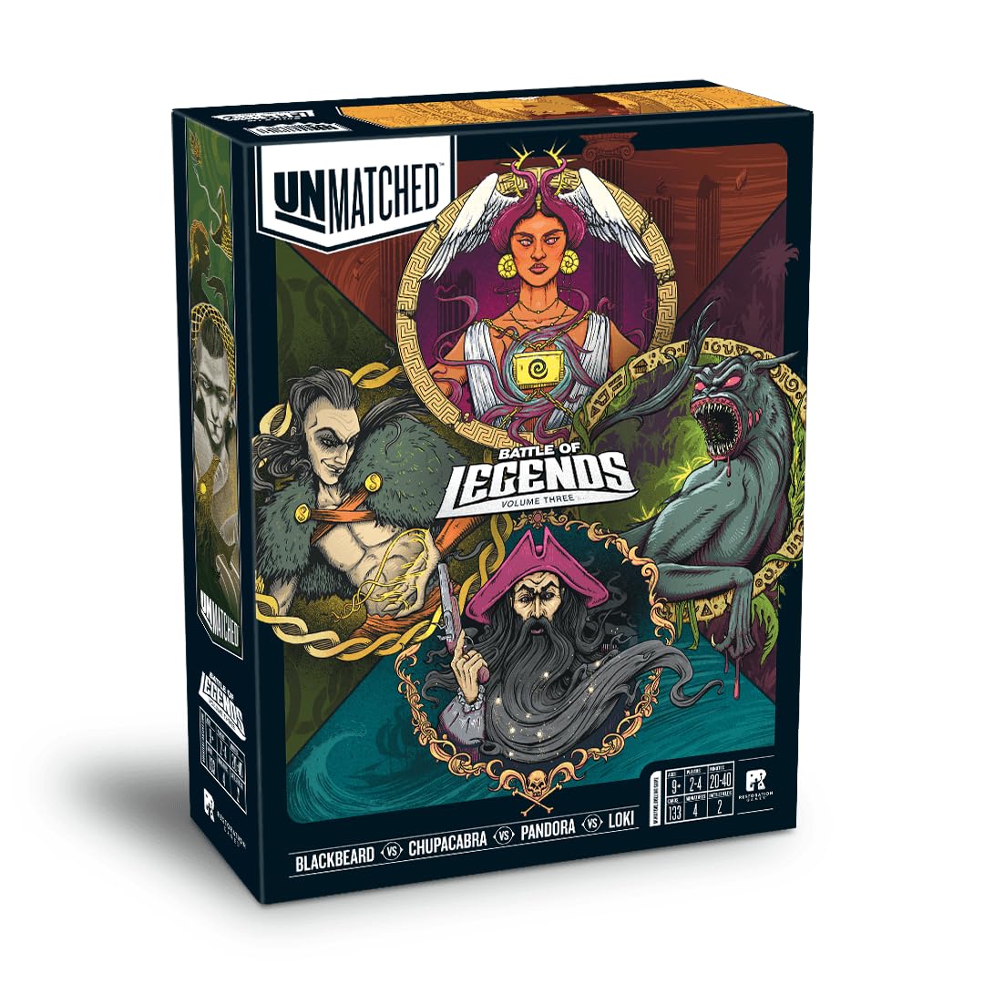 Unmatched: Battle of Legends Volume 3