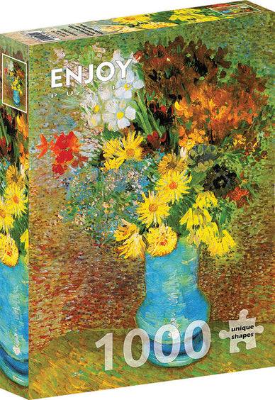 Van Gogh: Vase with Daisies and Anemones - 1000 Pieces
