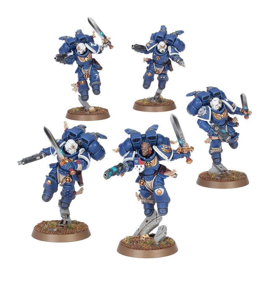 Space Marines - Vanguard Veteran Squad with Jump Packs (Pre-Order)