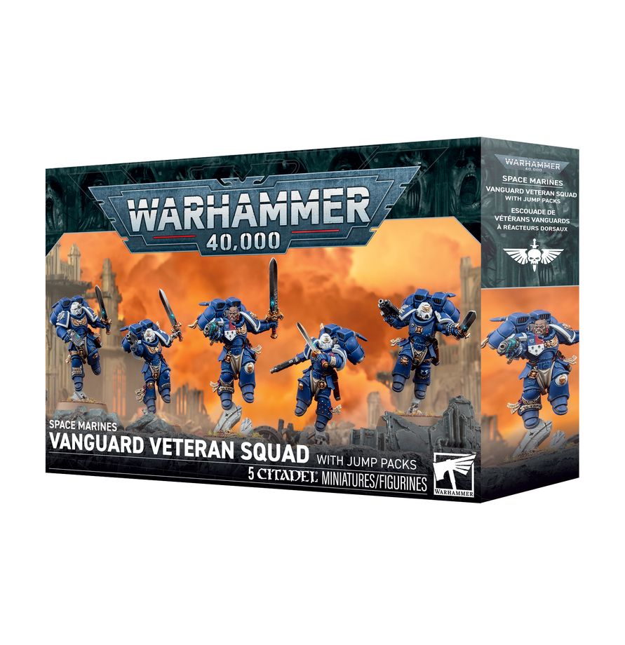 Space Marines - Vanguard Veteran Squad with Jump Packs (Pre-Order)