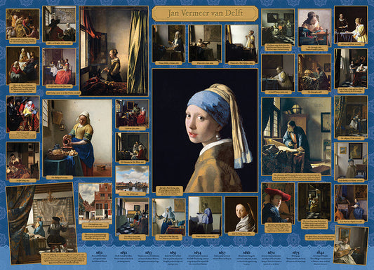 Vermeer - 1000 Pieces
