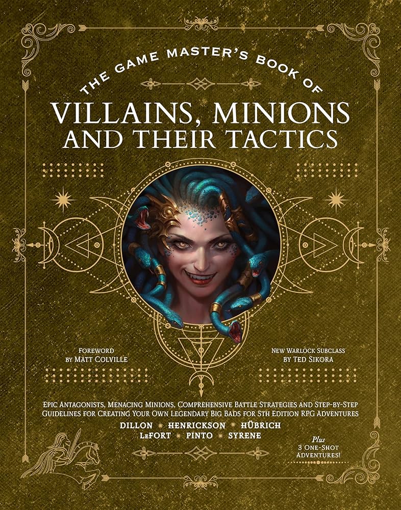 Game Masters Book of Villain's, Minions & Their Tactics