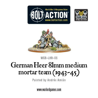 German Heer 81mm Medium Mortar (1943-45)
