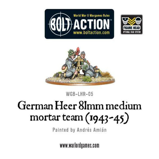 German Heer 81mm Medium Mortar (1943-45)