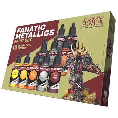 Army Painter Fanatic Metallics Paint Set