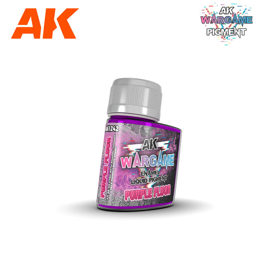 Wargame Series - Purple Fluorescent Liquid Pigments