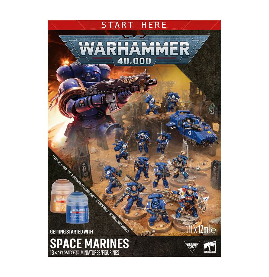 Warhammer 40K - Getting Started With Space Marines