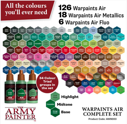 Warpaints Air - Complete Set