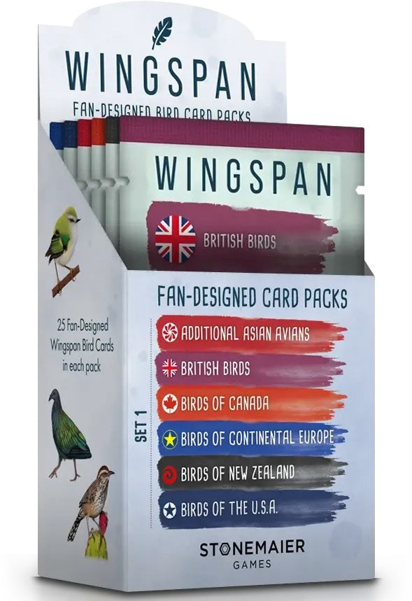 Wingspan - Fan Designed Card Pack Set 1