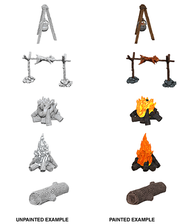Wizkids - Camp Fire & Sitting Log