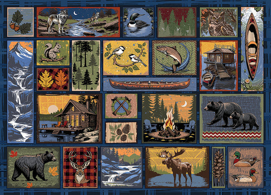 Woodcraft - 1000 Pieces