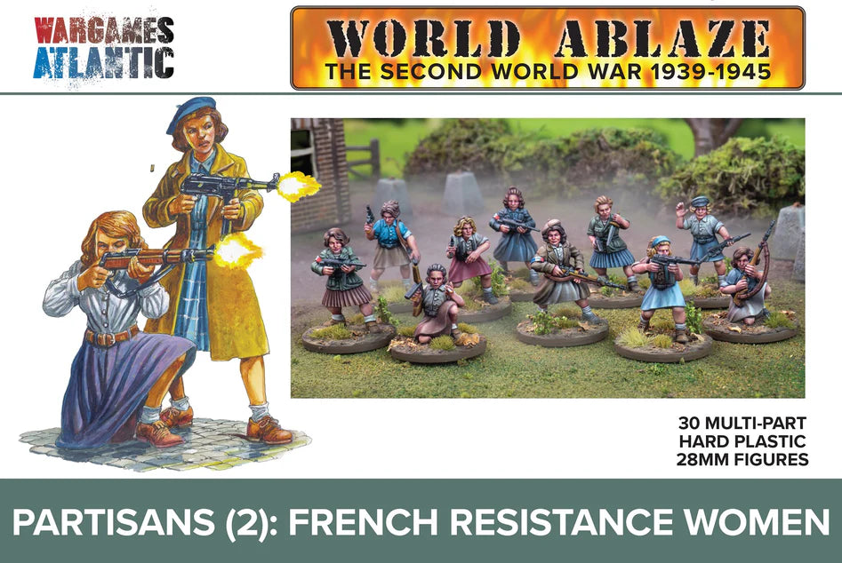World Ablaze - French Resistance Women