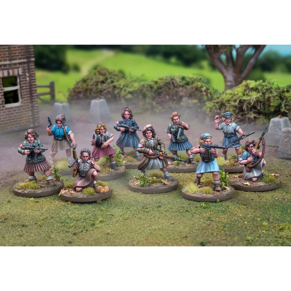 World Ablaze - French Resistance Women