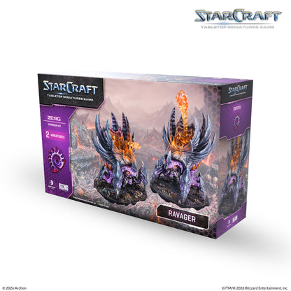 Starcraft: The Miniatures Game: Zerg - Ravager Expansion Set
