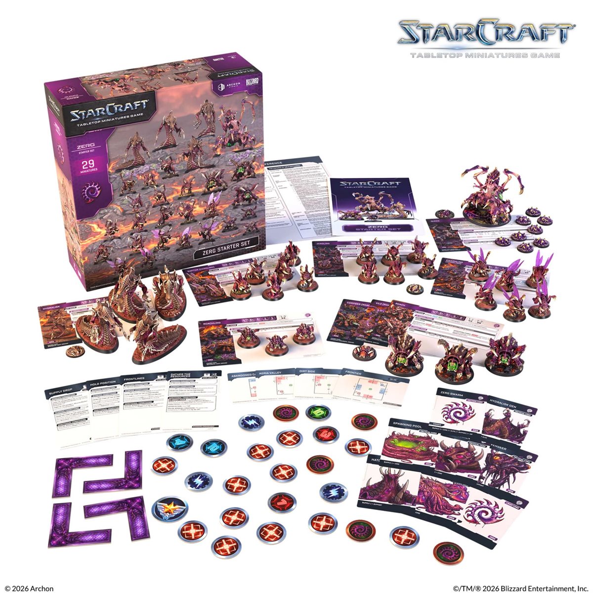 Starcraft: The Miniatures Game: Zerg - Starter Set