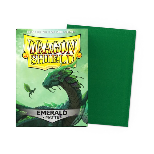 Matte Sleeves - Emerald 100CT