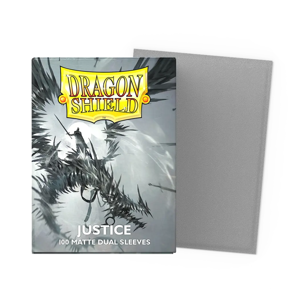 Matte Dual Sleeves - Justice 100CT