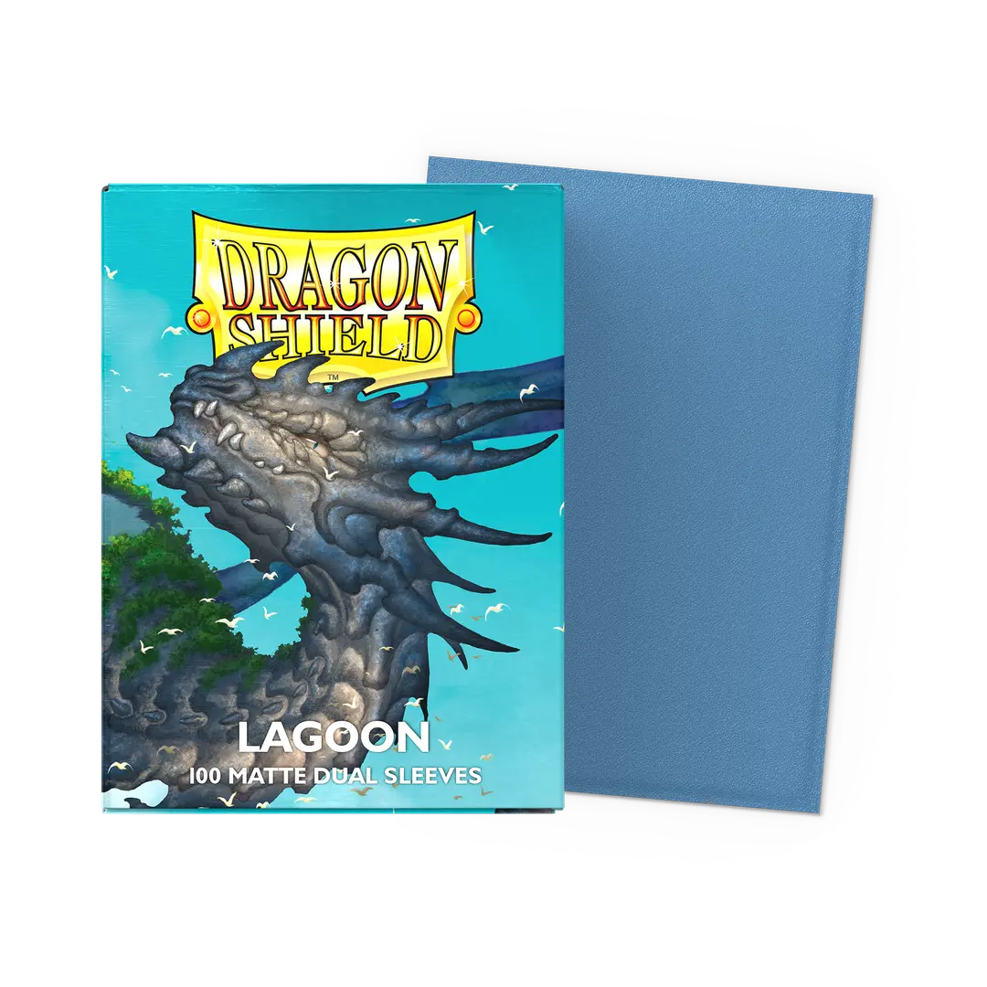 Matte Dual Sleeves - Lagoon 100CT