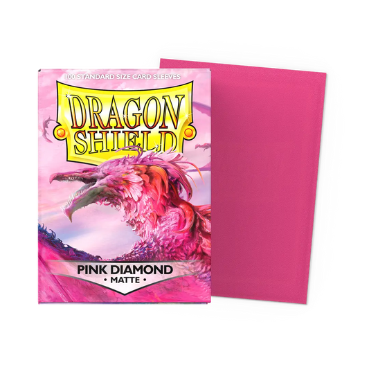 Matte Sleeves - Pink Diamond 100CT