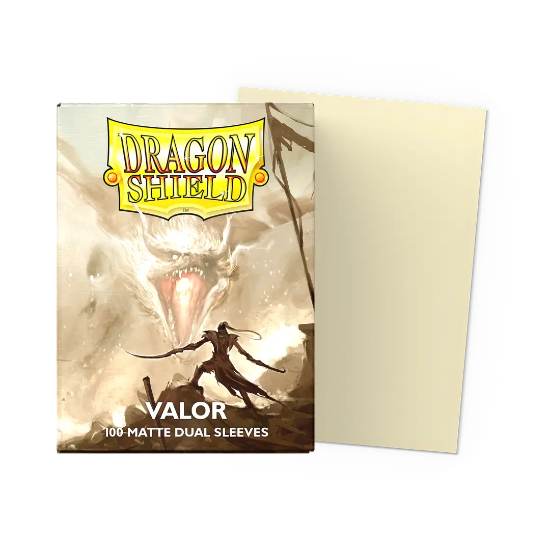 Matte Dual Sleeves - Valor 100CT