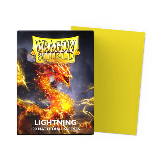 Matte Dual Sleeves - Lightning 100CT